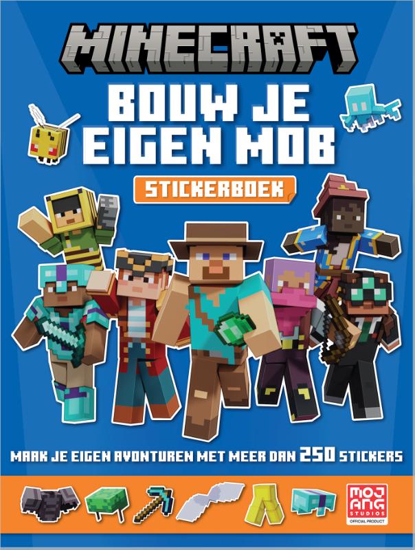 Omslag van Minecraft: Bouw je eigen mob-stickerboek