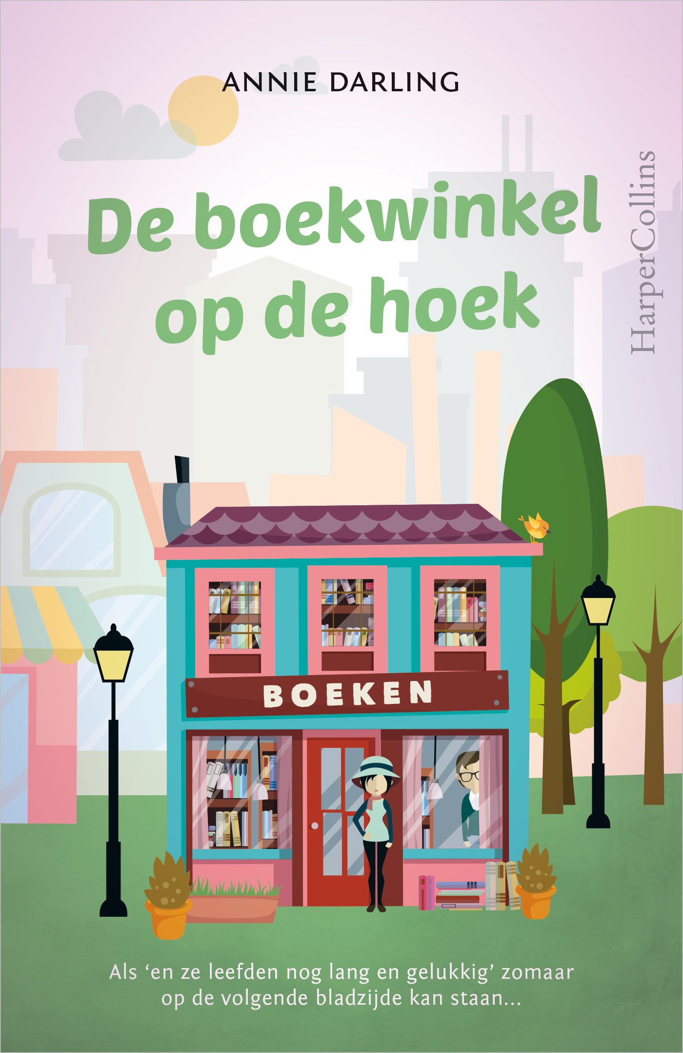 Omslag van De boekwinkel op de hoek