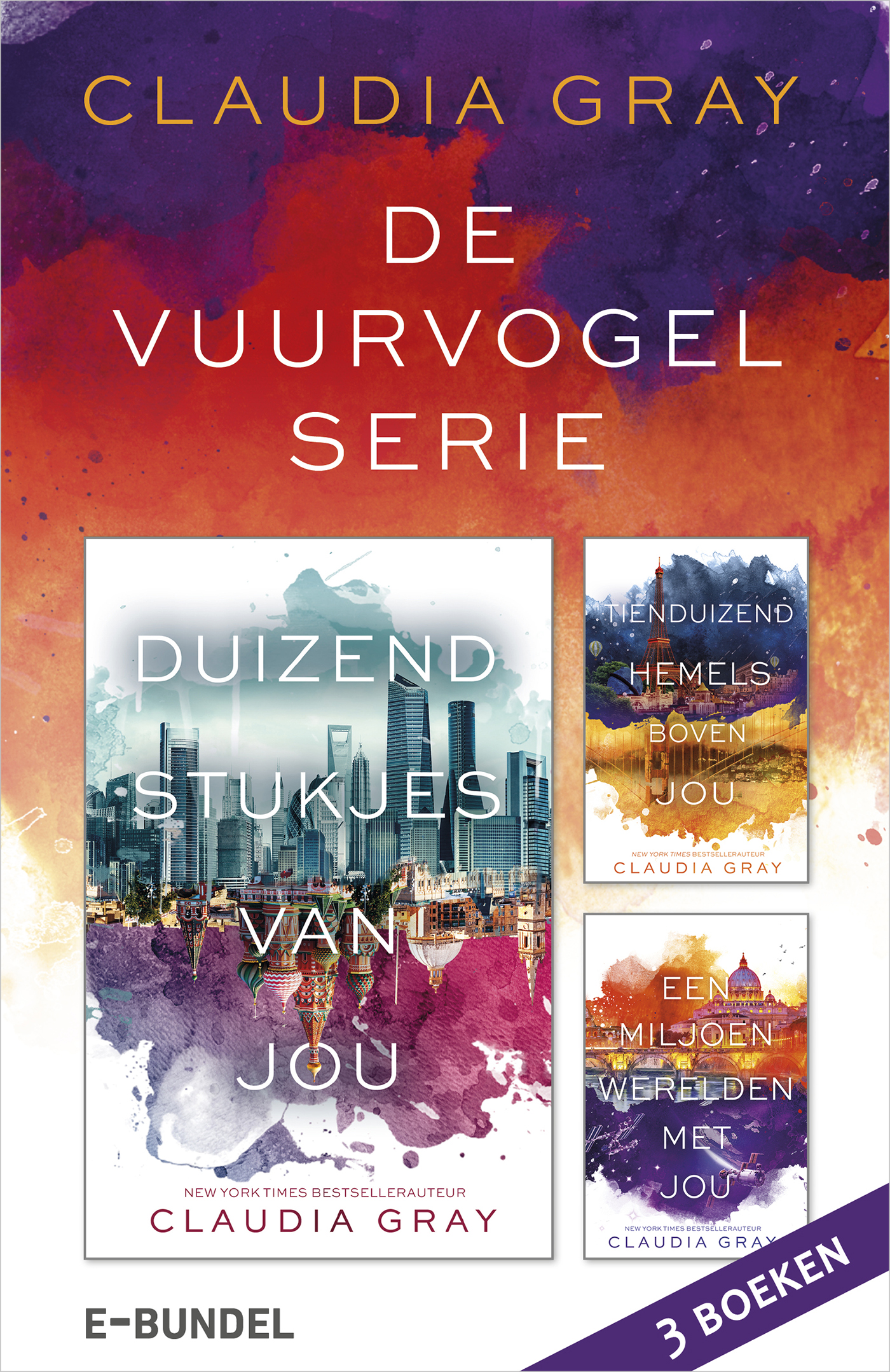 Omslag van De Vuurvogel-serie