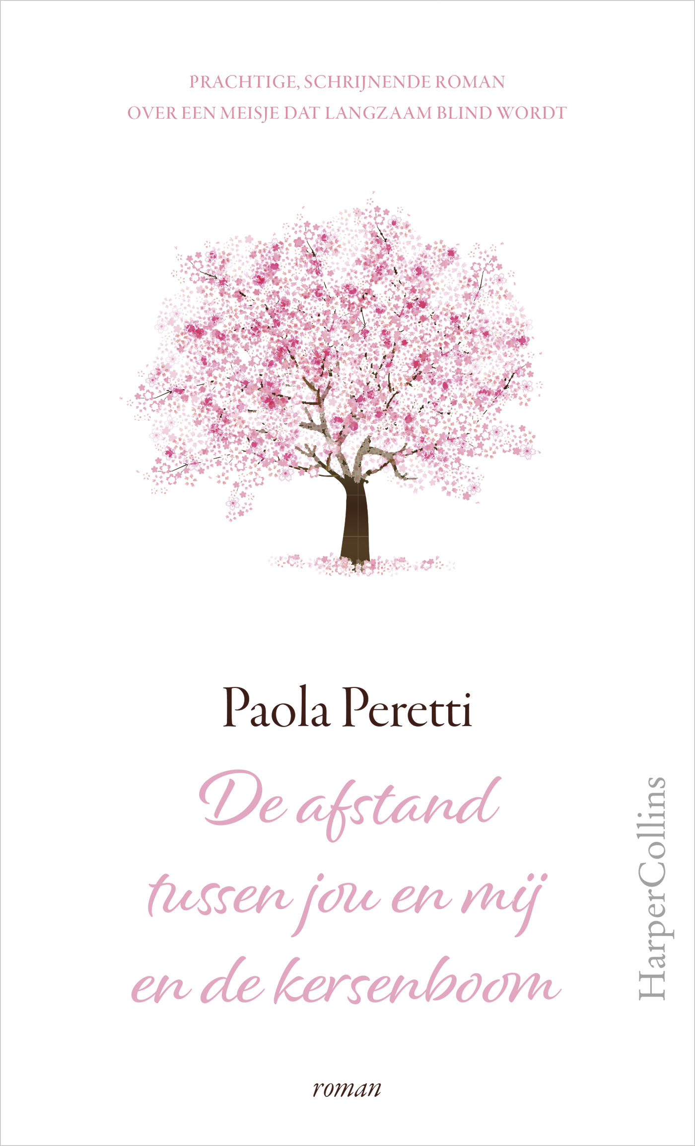 Omslag van De afstand tussen jou en mij en de kersenboom