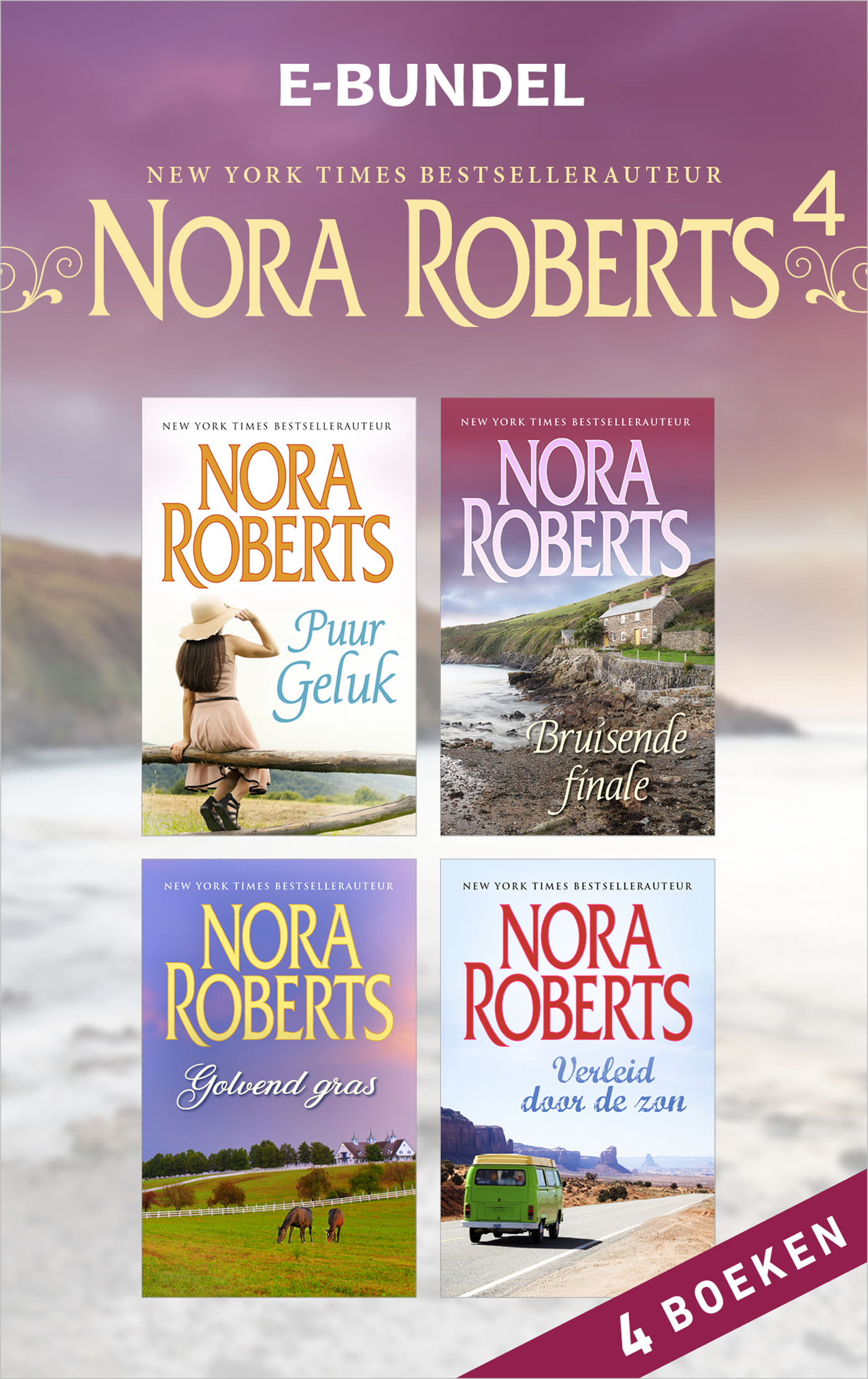 Omslag van Nora Roberts e-bundel 4