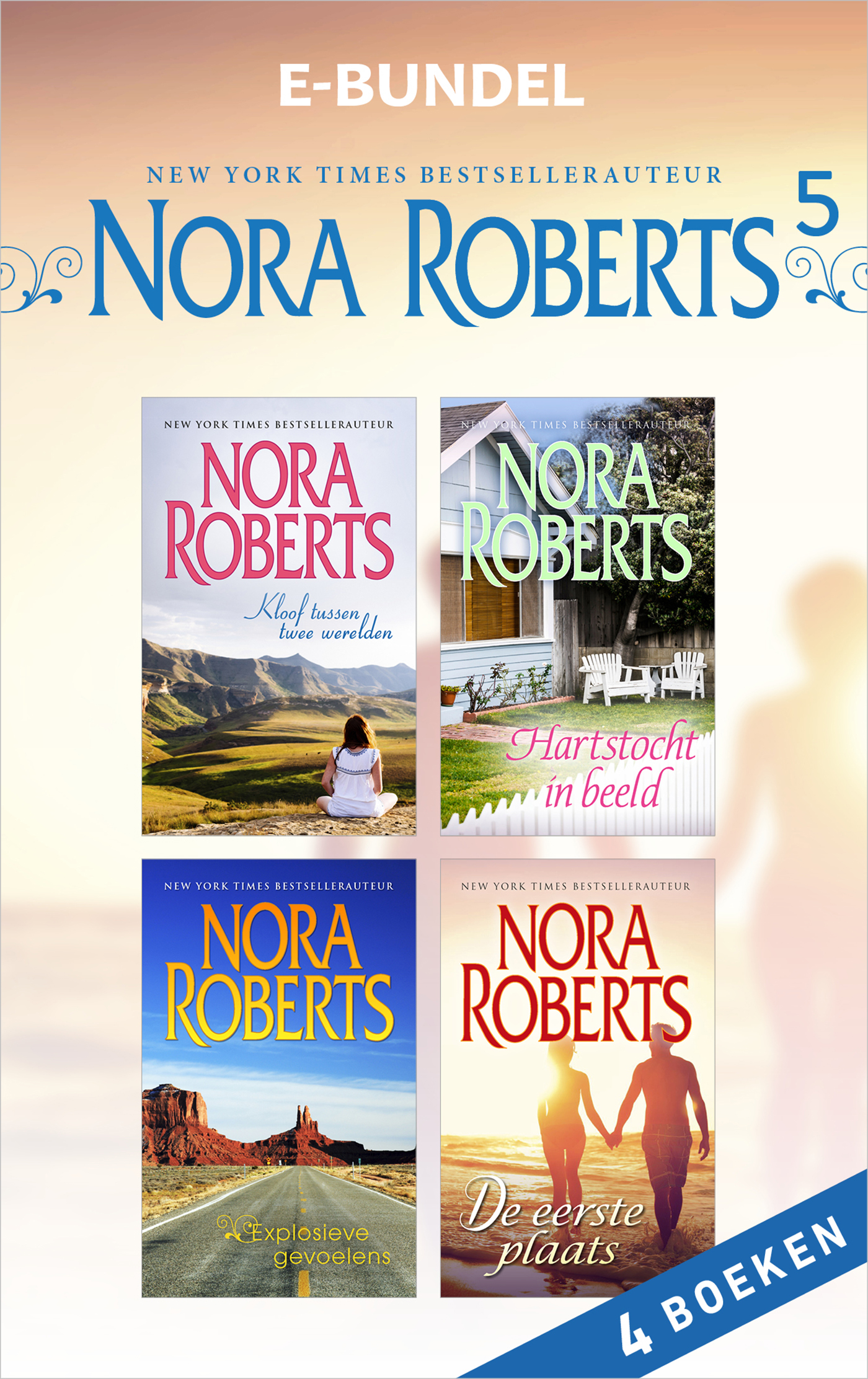Omslag van Nora Roberts e-bundel 5