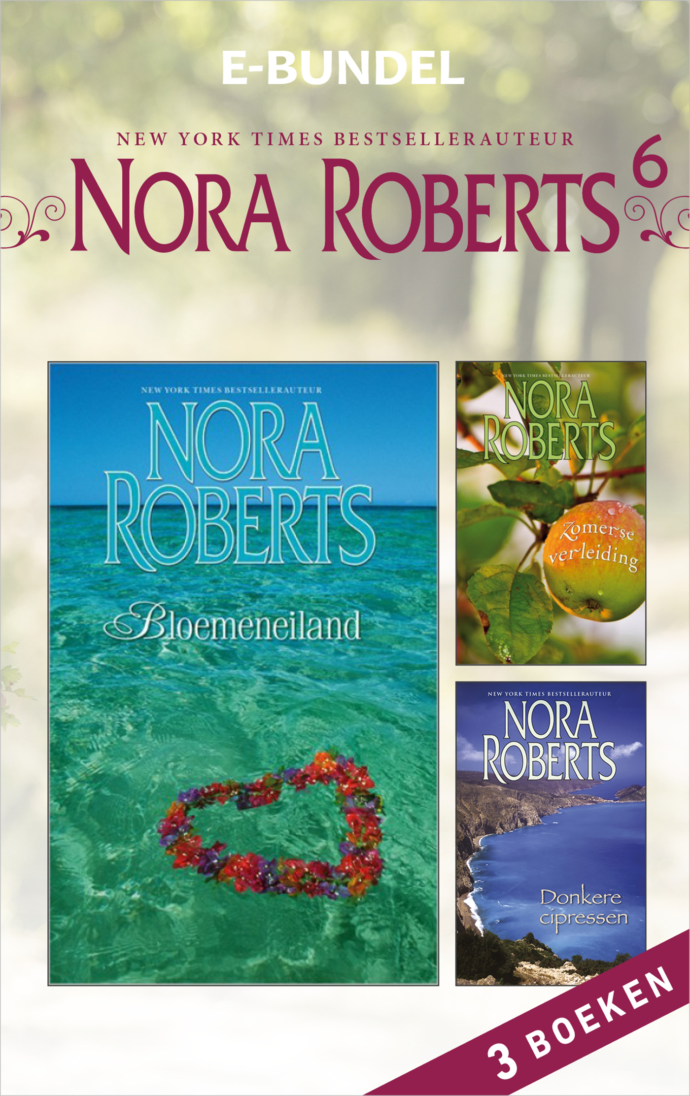 Omslag van Nora Roberts e-bundel 6
