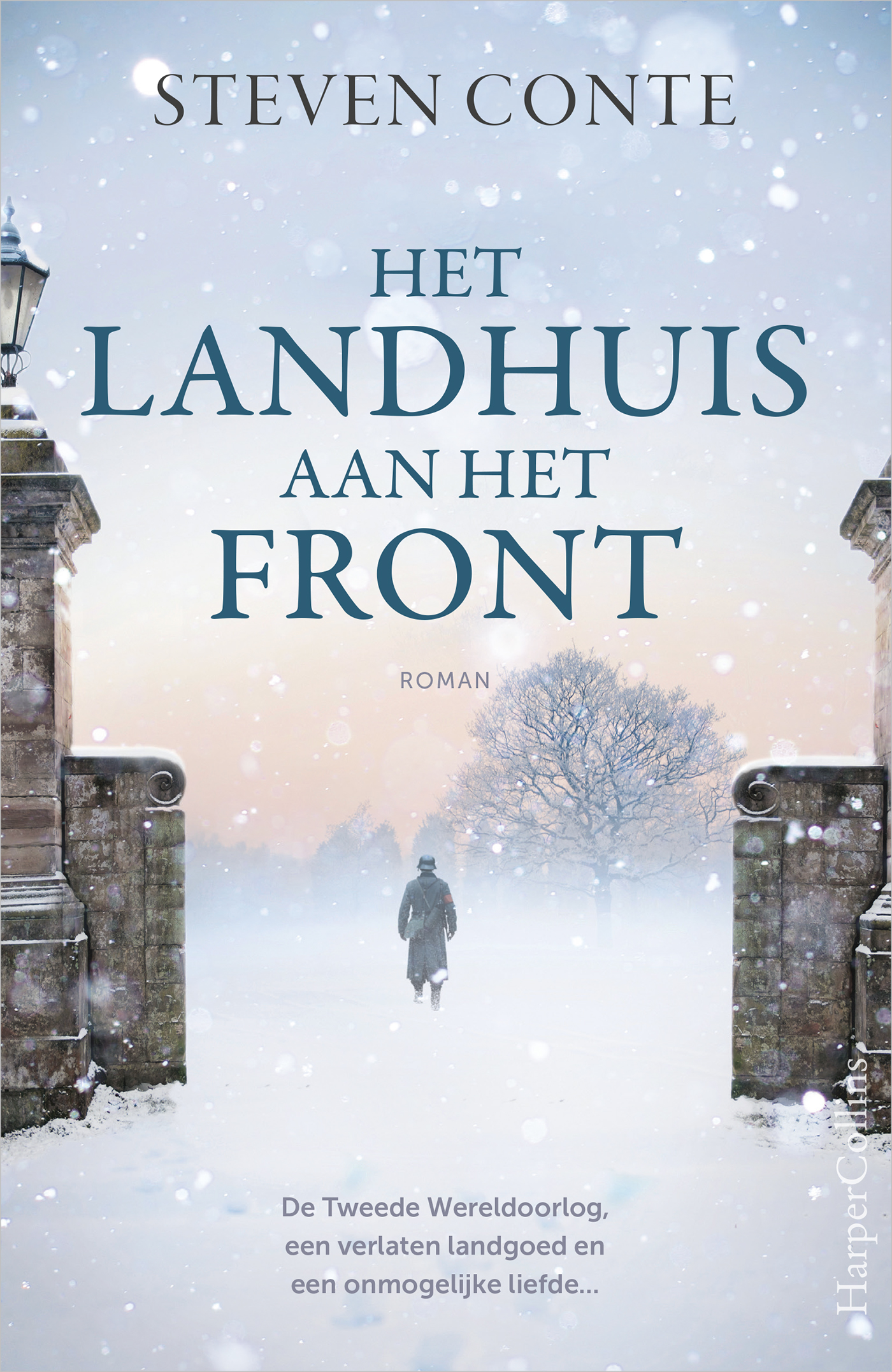Omslag van Het landhuis aan het front