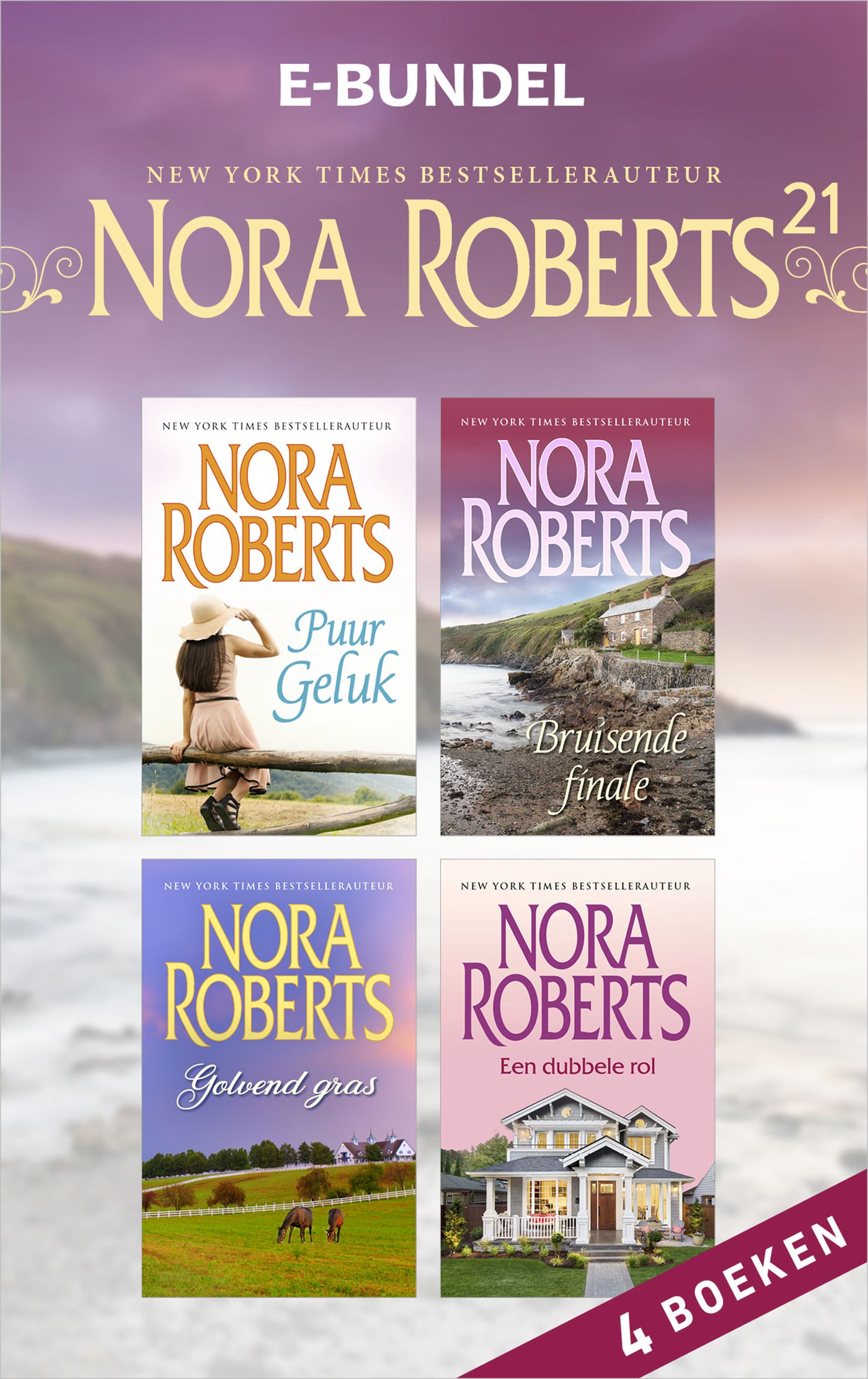 Omslag van Nora Roberts 4-in-1 bundel
