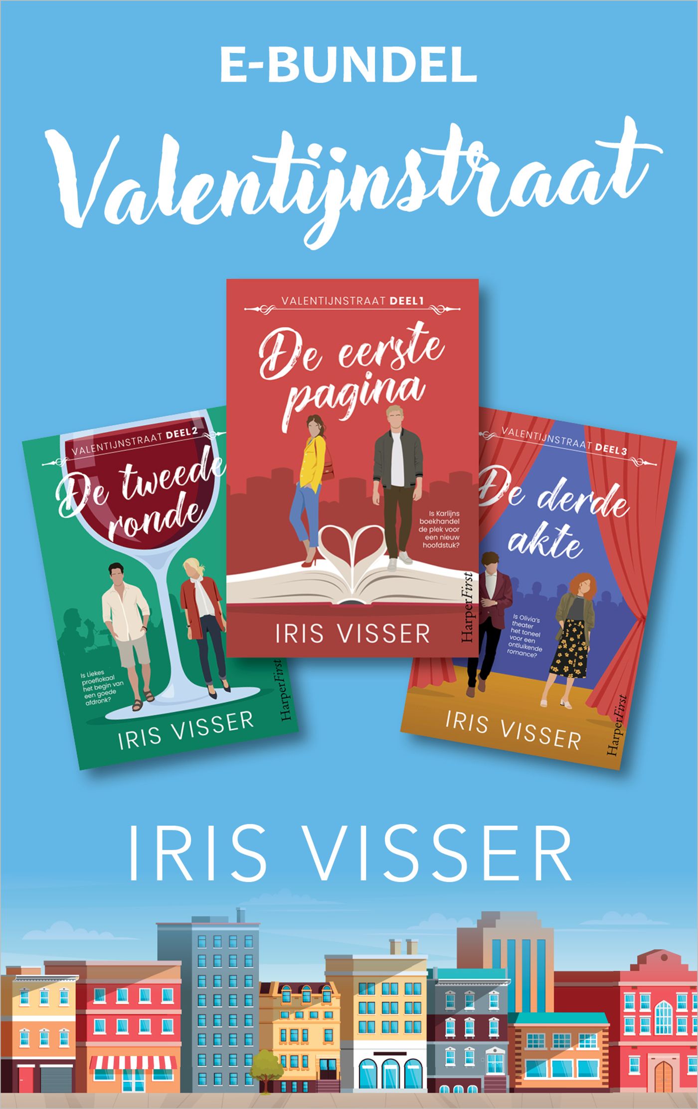 Omslag van Valentijnstraat-trilogie