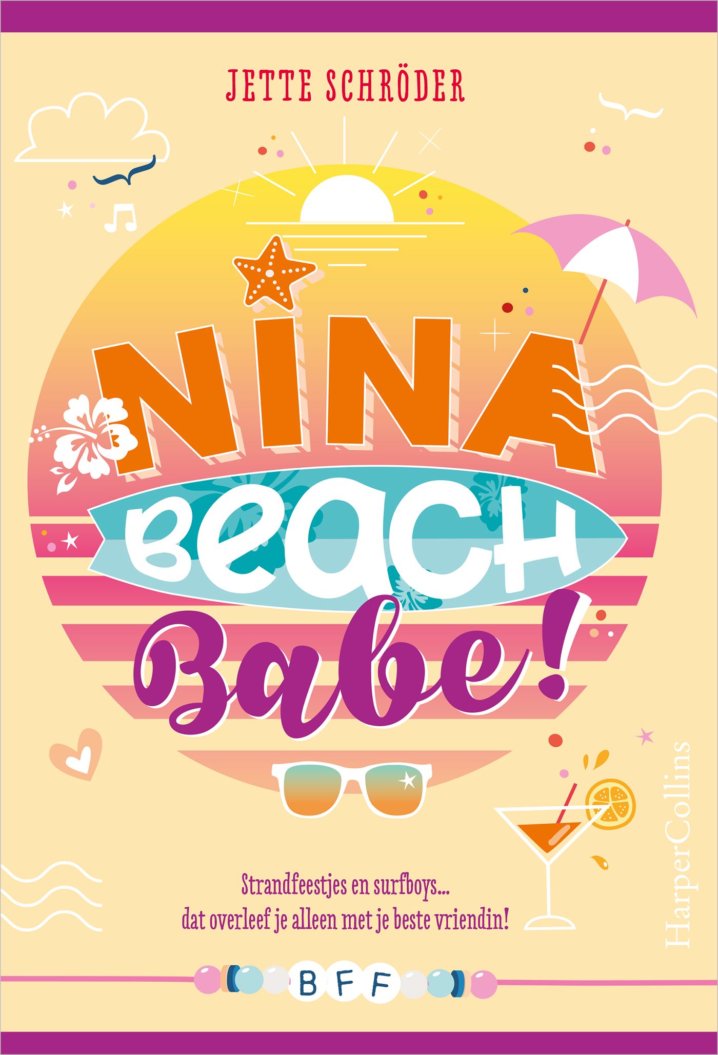 Omslag van Nina, beachbabe!