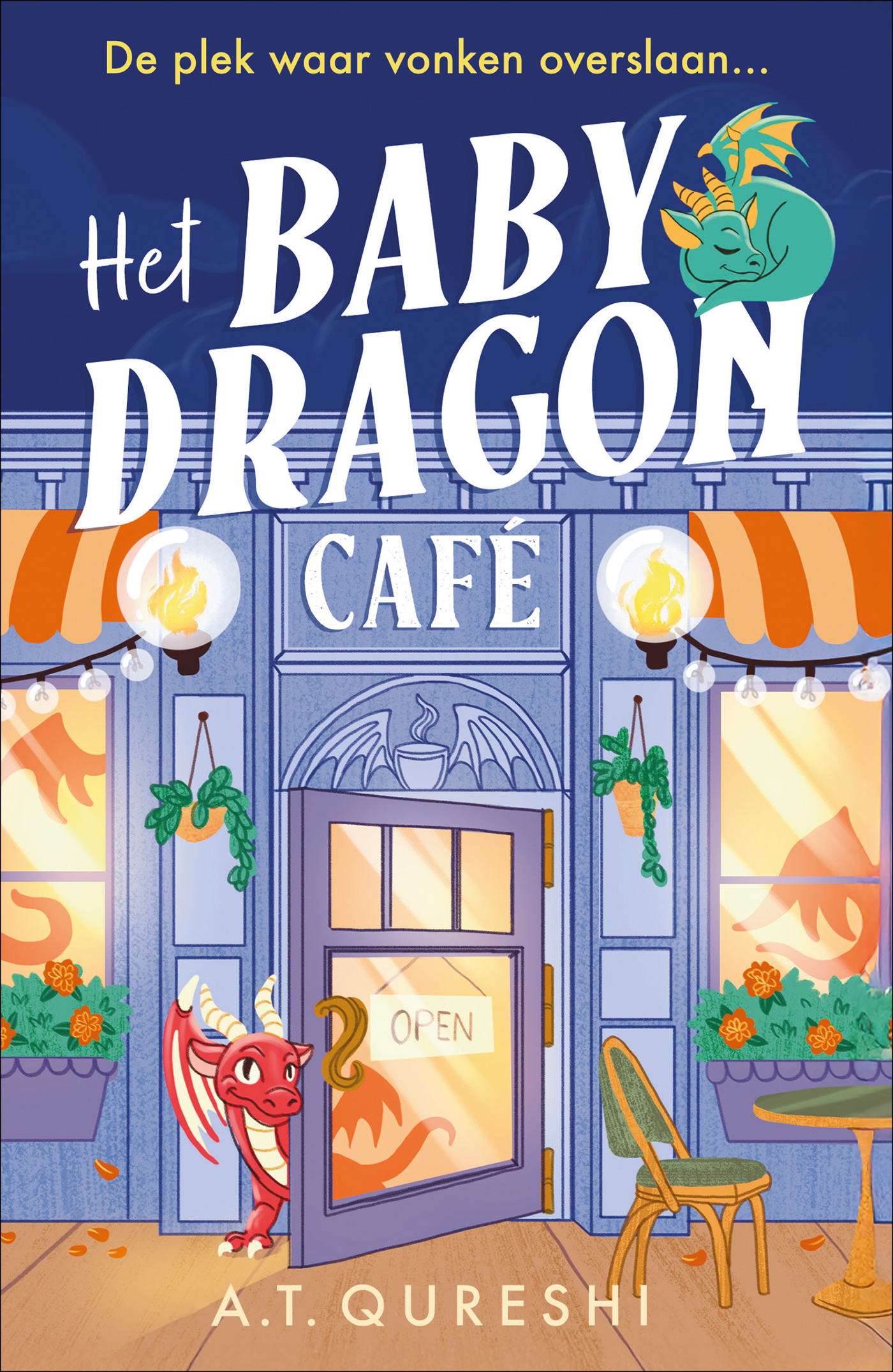 Omslag van Het Baby Dragon Café