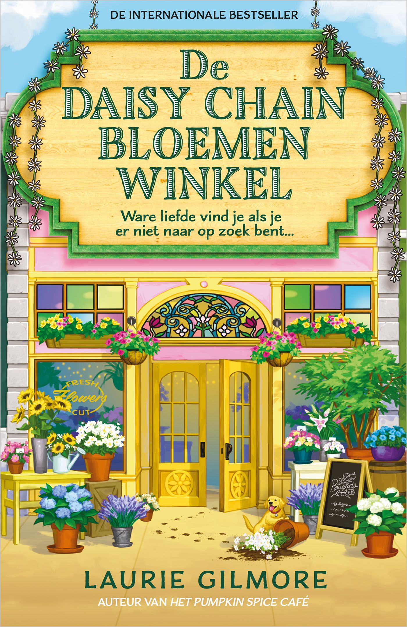 Omslag van De Daisy Chain Bloemenwinkel