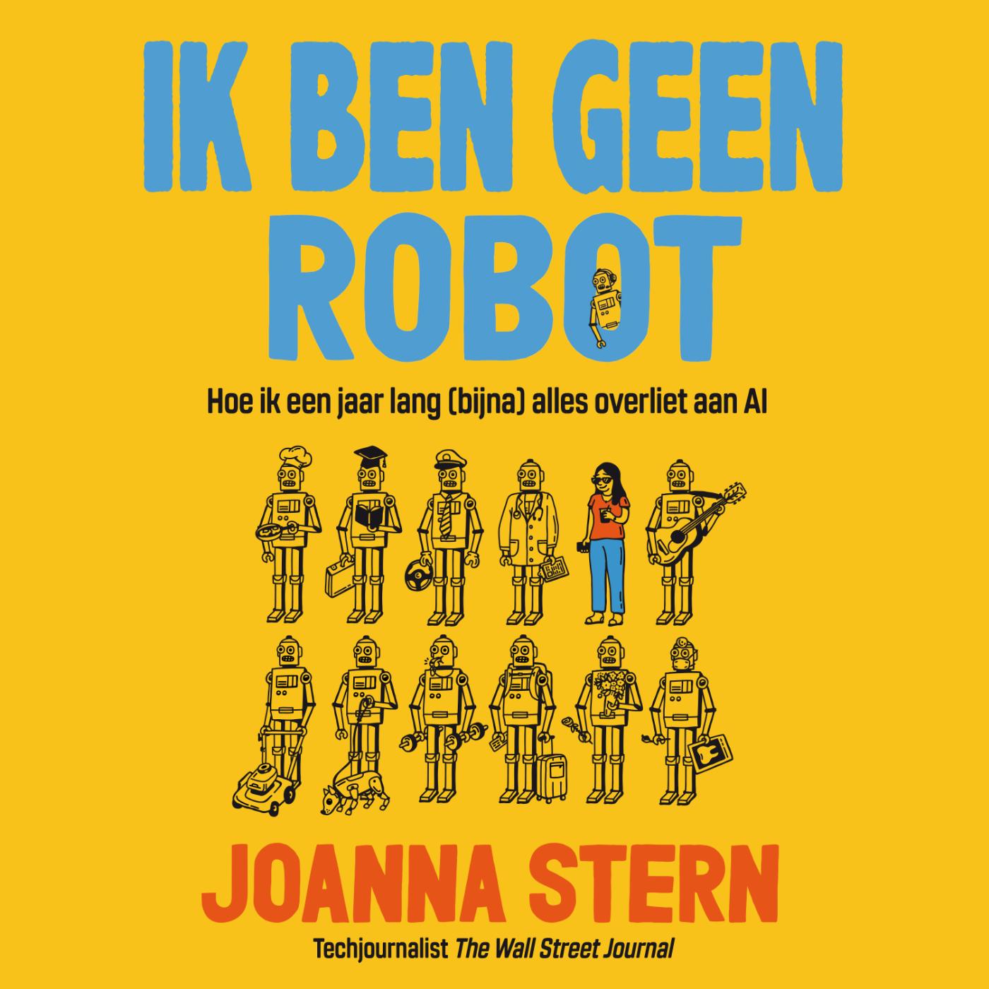 Omslag van Ik ben geen robot