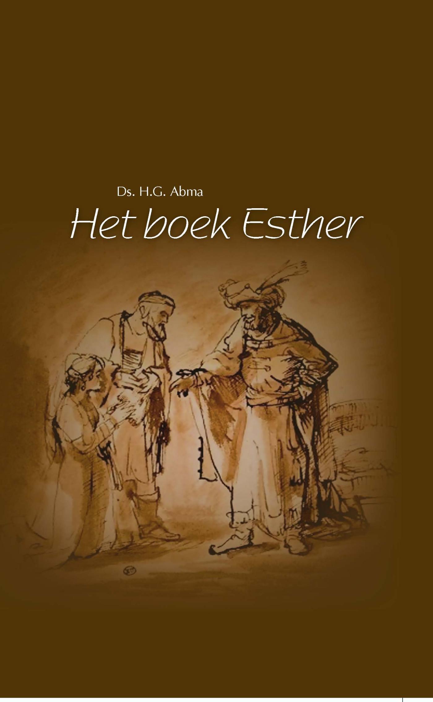 Omslag van Het boek Esther