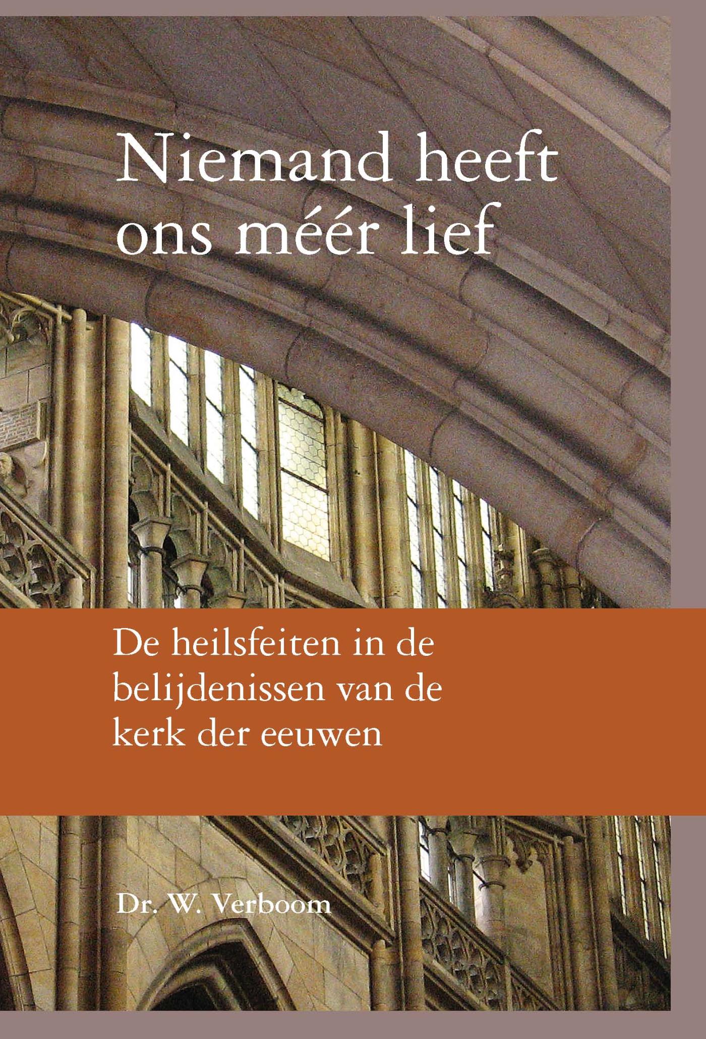 Omslag van Niemand heeft ons méér lief