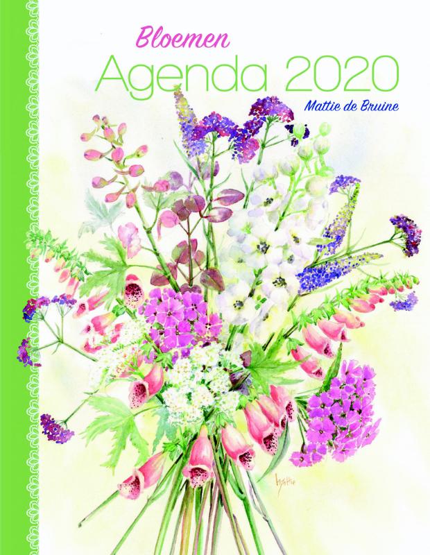 Omslag van Bloemenagenda 2020