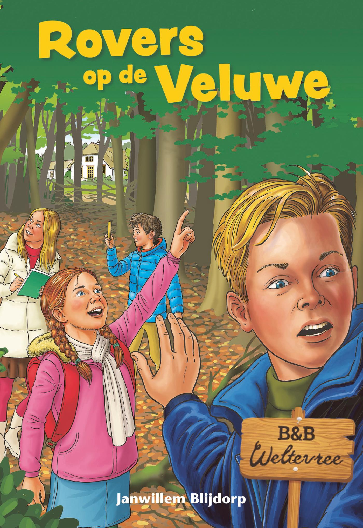 Omslag van Rovers op de Veluwe