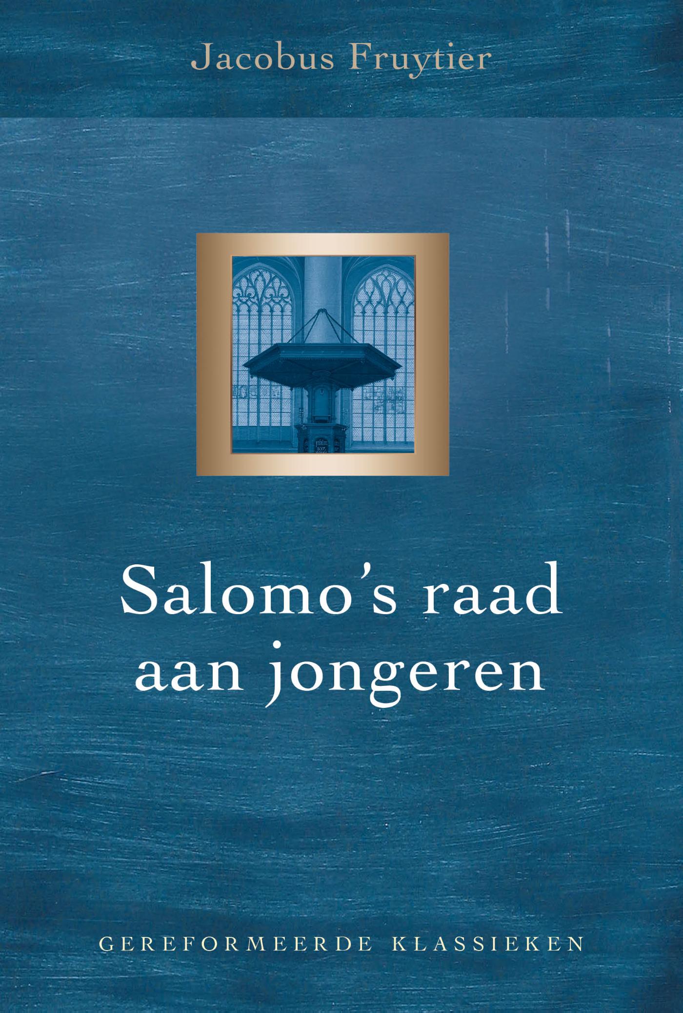 Omslag van Salomo’s raad aan jongeren