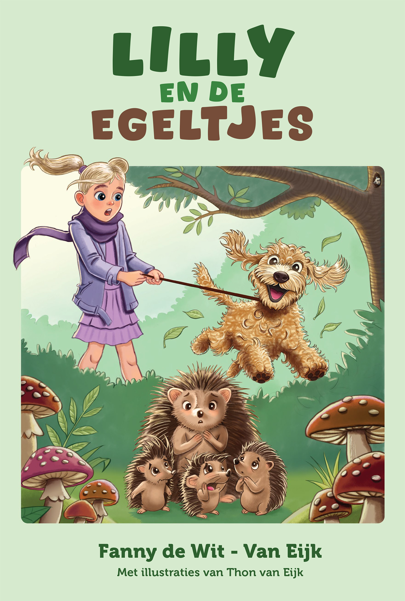 Omslag van Lilly en de egeltjes