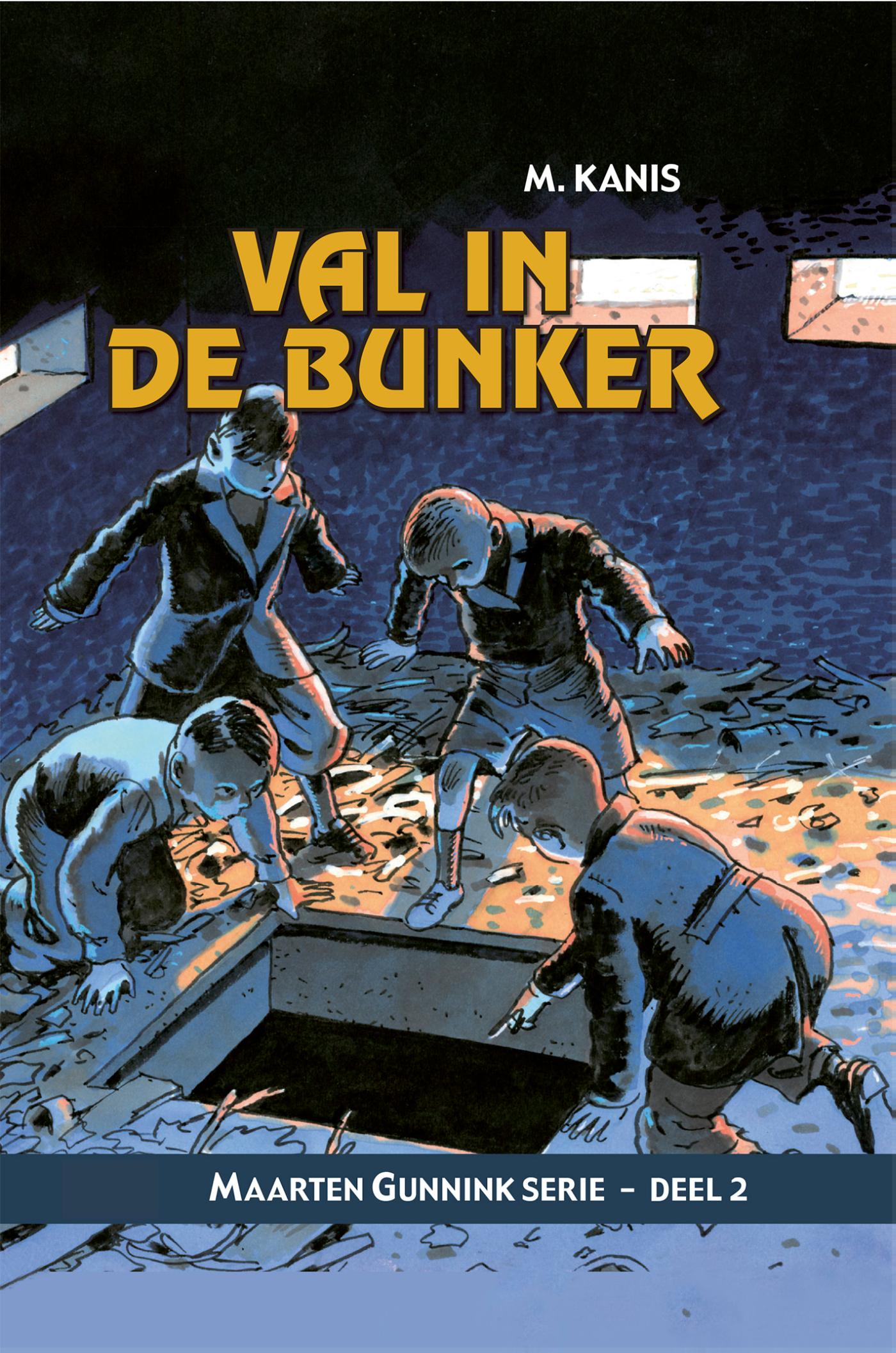 Omslag van Val in de bunker