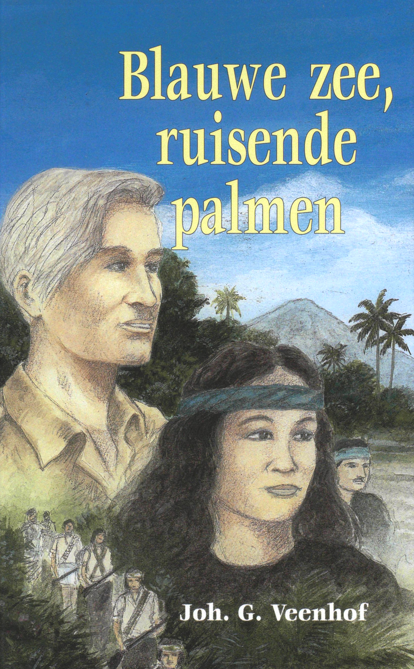 Omslag van Blauwe zee, ruisende palmen