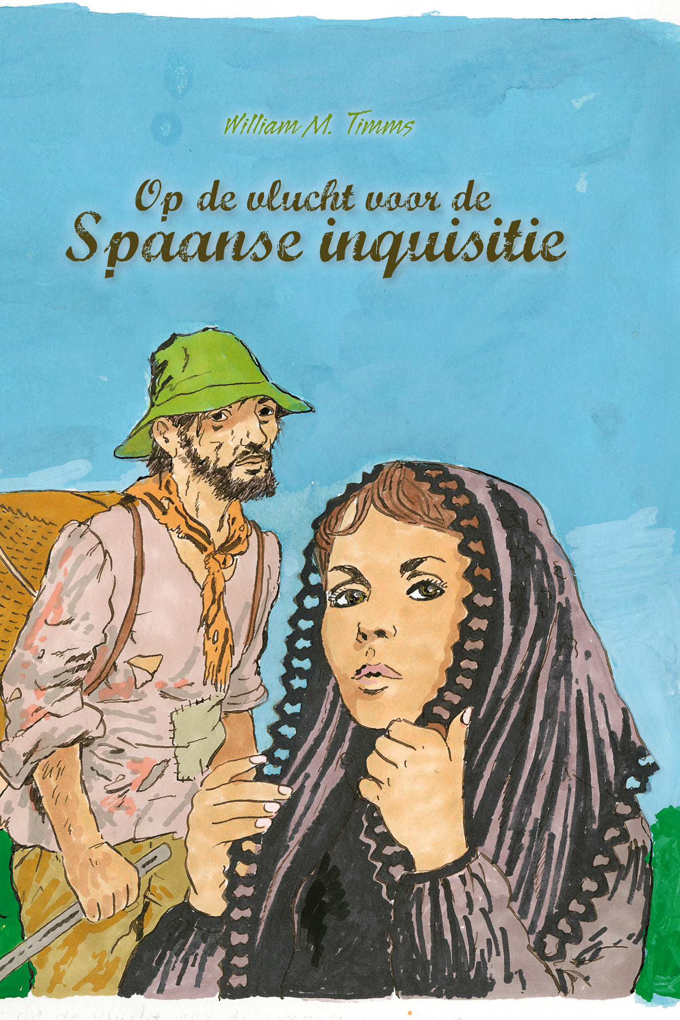 Omslag van Op de vlucht voor de Spaanse inquisitie