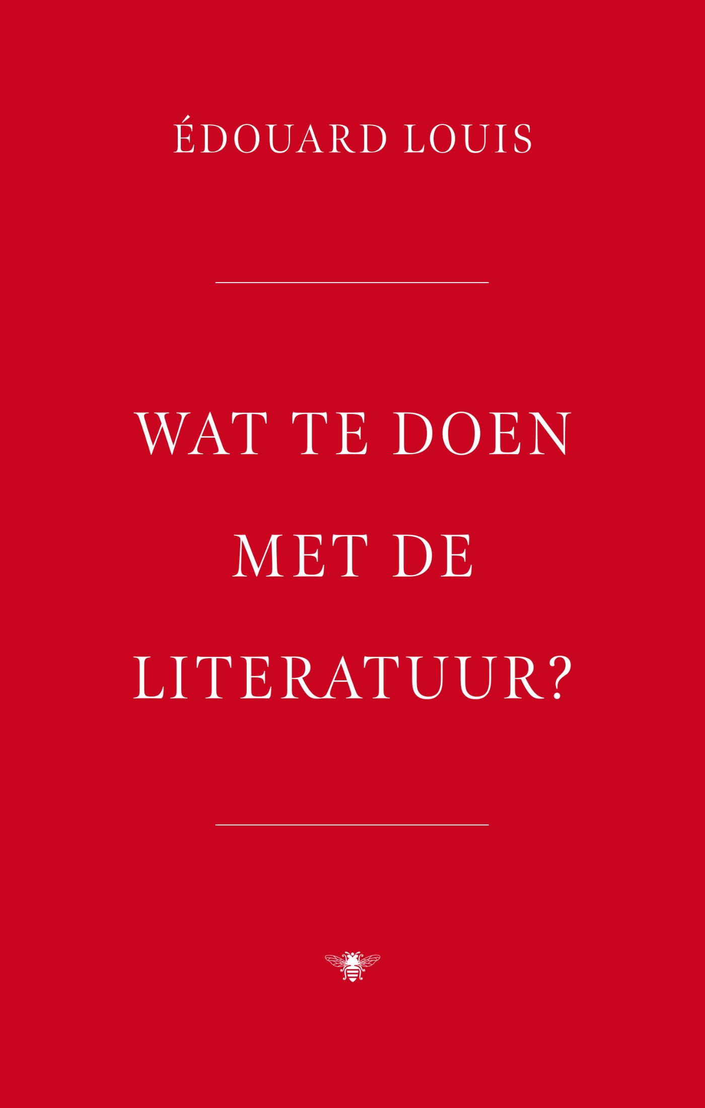 Omslag van Wat te doen met de literatuur?