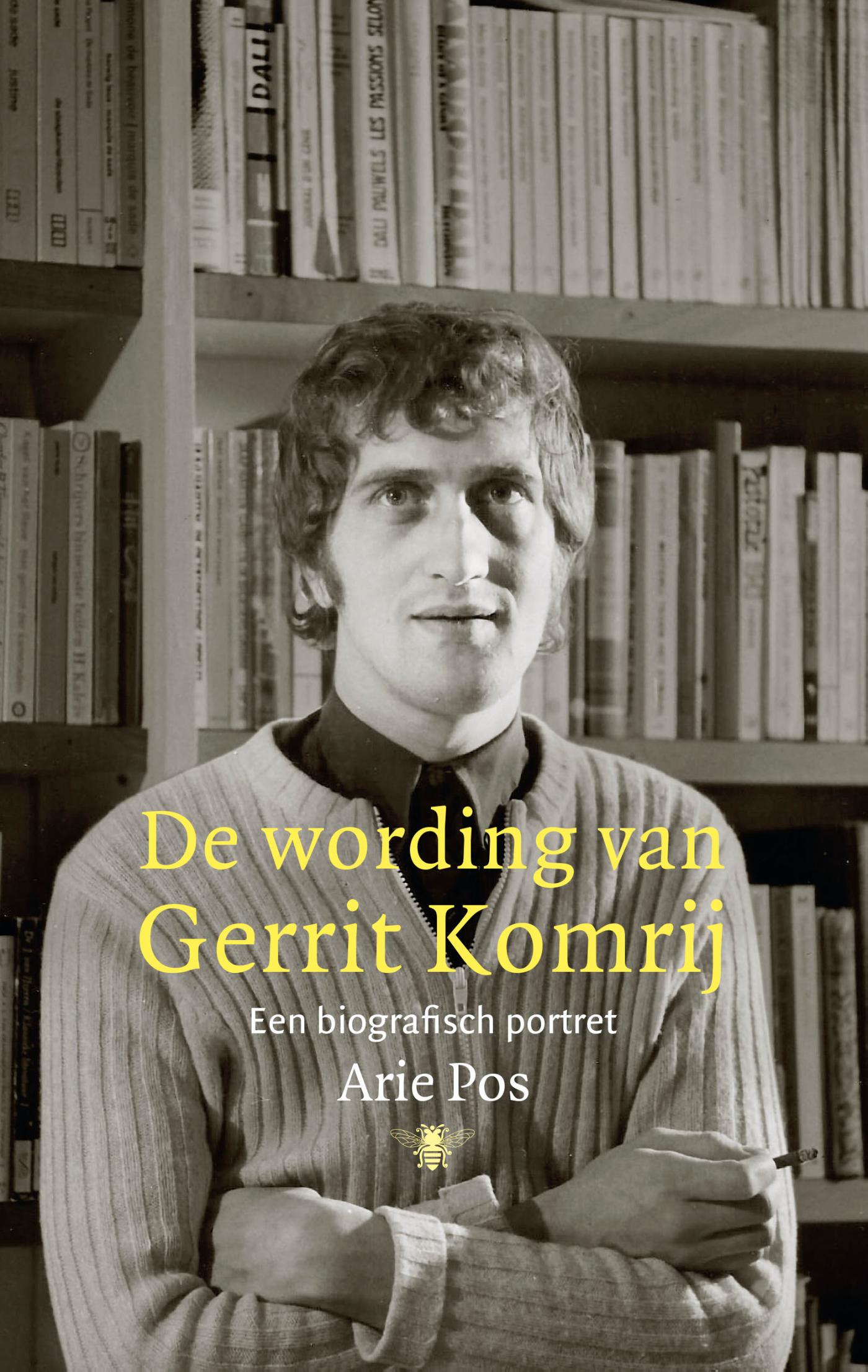 Omslag van De wording van Gerrit Komrij