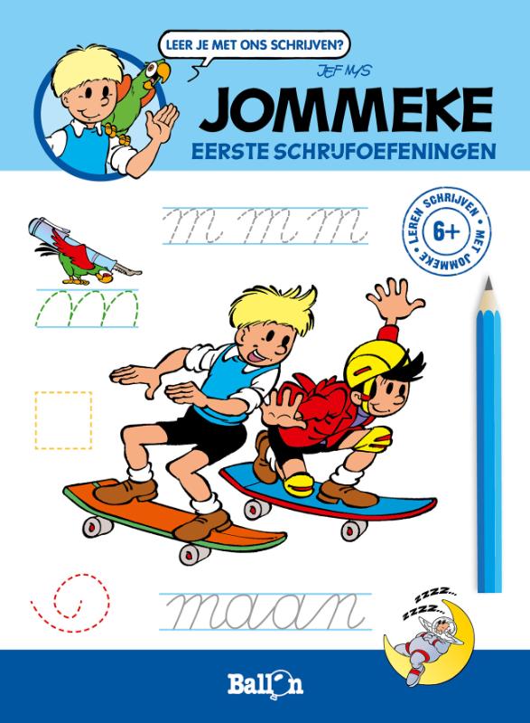 Omslag van Jommeke - Eerste schrijfoefeningen (6+)