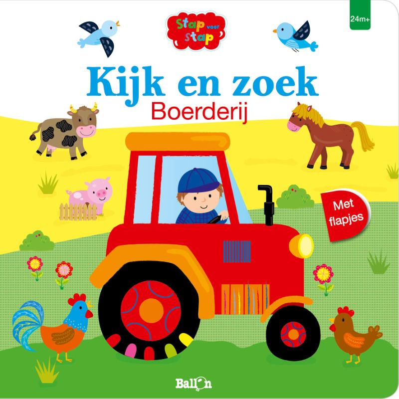 Omslag van Kijk en zoek Boerderij