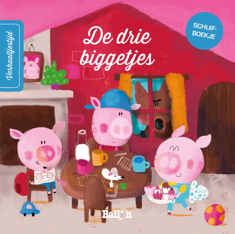 Omslag van De drie biggetjes