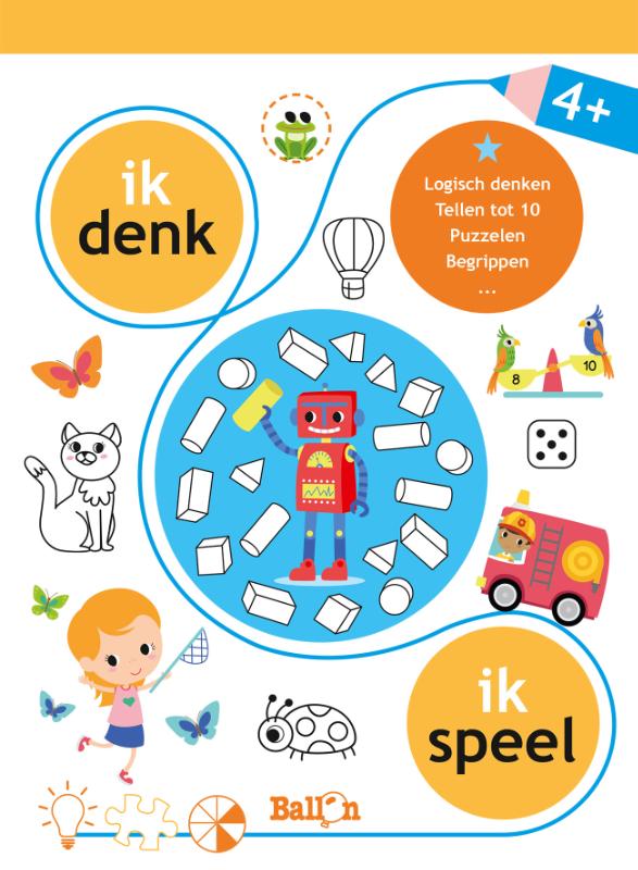 Omslag van Ik denk ik speel 4+