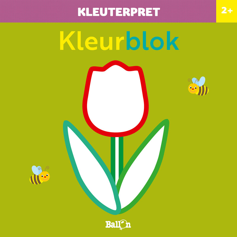 Omslag van Kleuterpret 2+ bloem