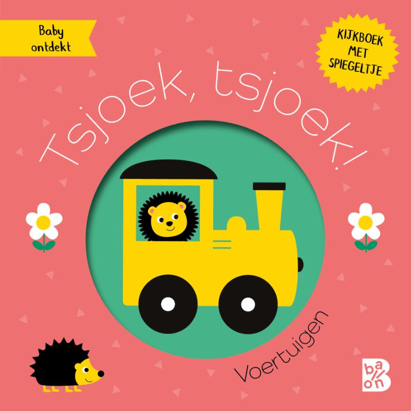 Omslag van Kijkboekje met spiegeltje: Tsjoek, tsjoek!
