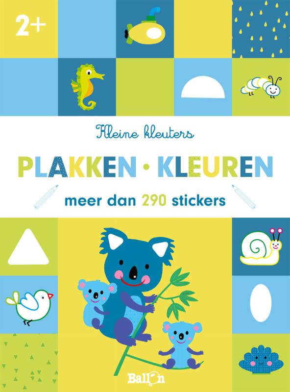 Omslag van Plakken en kleuren 2+
