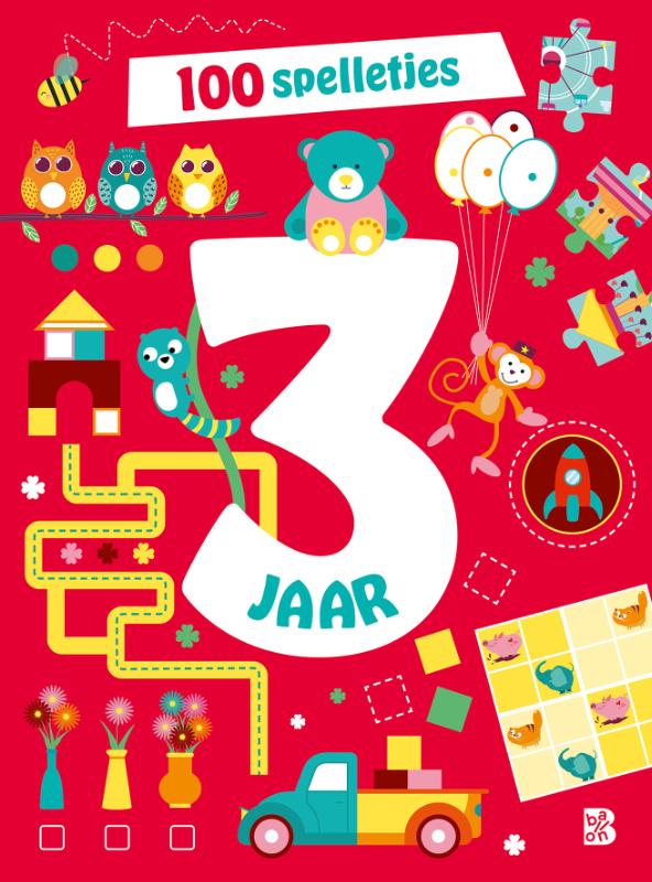 Omslag van 100 spelletjes voor 3-jarigen