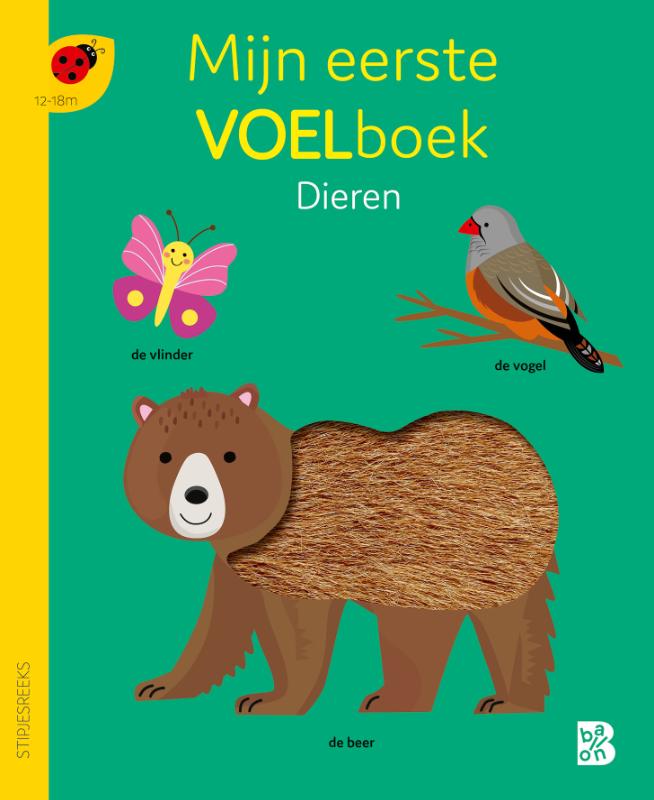 Omslag van Mijn eerste voelboek: Dieren