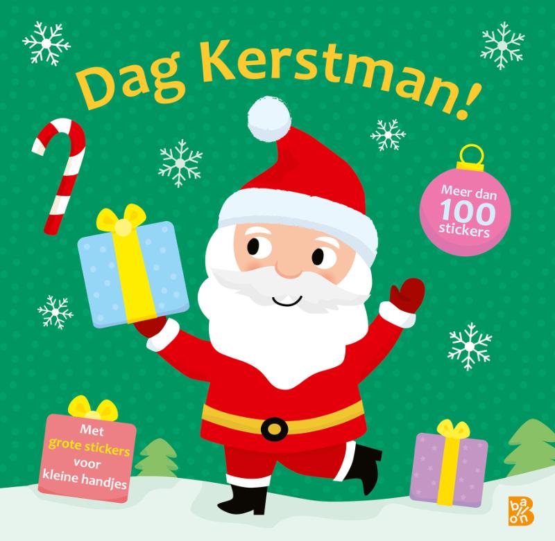 Omslag van Dag Kerstman: stickerboek voor de kleintjes