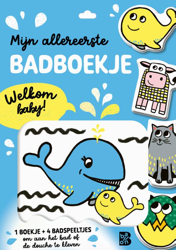Omslag van Mijn allereerste badboekje - Welkom baby!