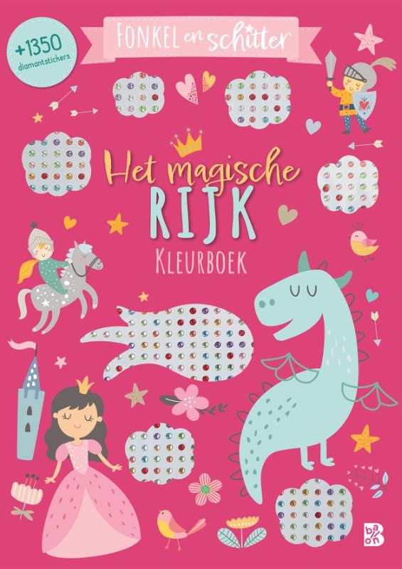 Omslag van Het magische rijk kleurboek