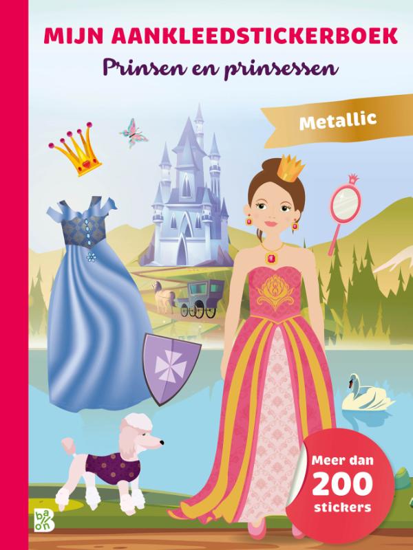 Omslag van Mijn aankleedstickerboek: Prinsen en prinsessen
