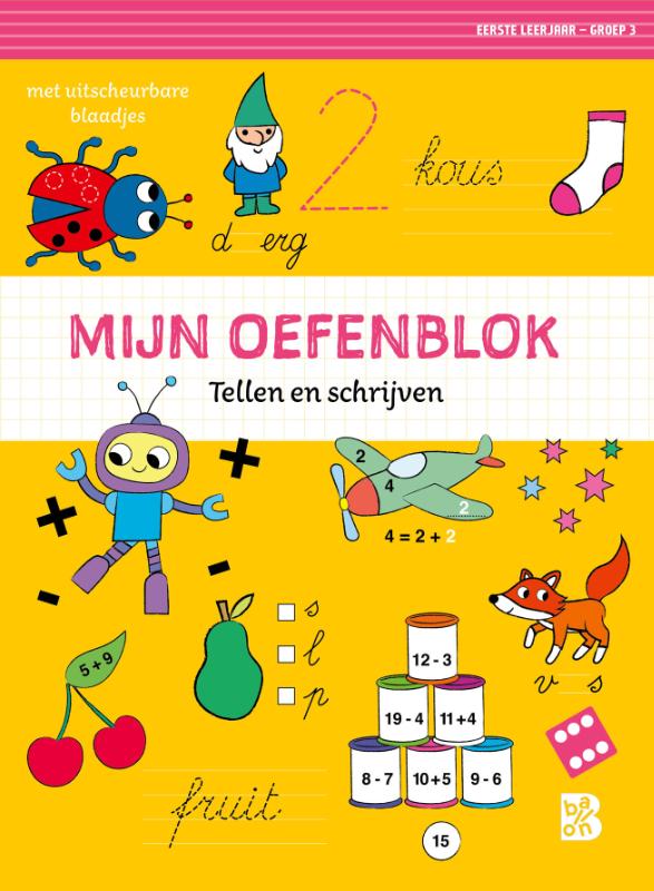 Omslag van Mijn oefenblok: Tellen en schrijven