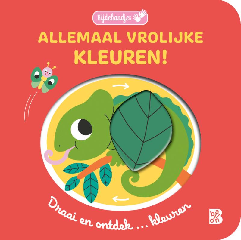 Omslag van Bijdehandjes: Allemaal vrolijke kleuren!