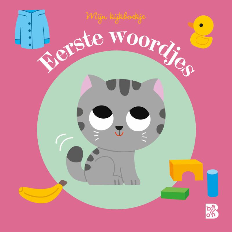 Omslag van Mijn kijkboekje: Eerste woordjes