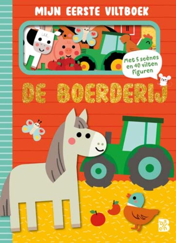 Omslag van Mijn eerste viltboek: De boerderij