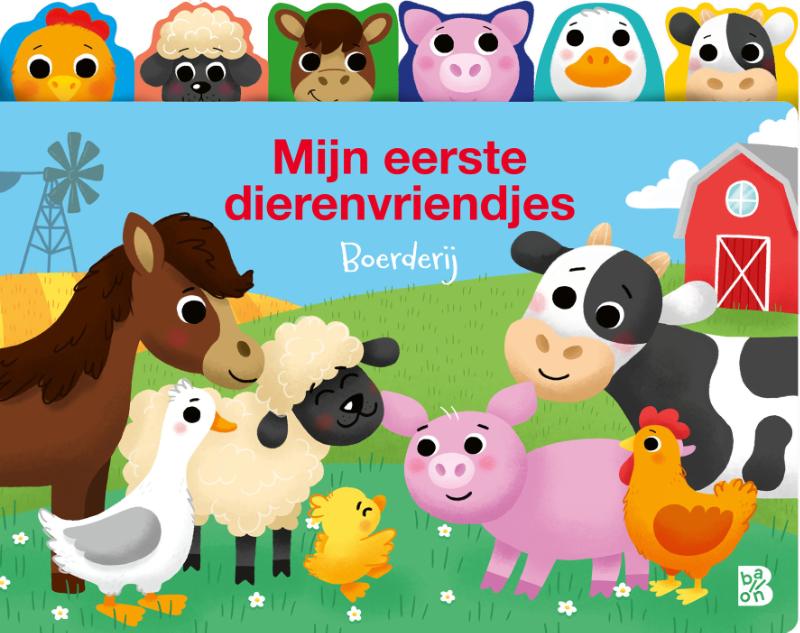 Omslag van Mijn eerste dierenvriendjes: Boerderij