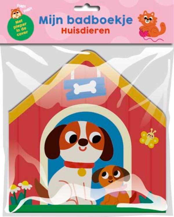 Omslag van Mijn badboekje: Huisdieren