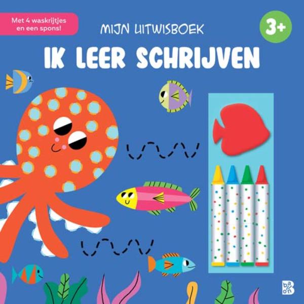 Omslag van Mijn uitwisboek: Ik leer schrijven