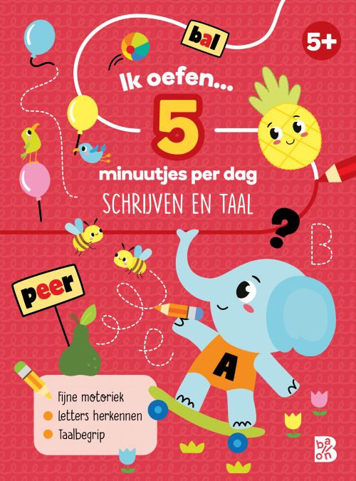 Omslag van Ik oefen... 5 minuutjes per dag: schrijven en taal