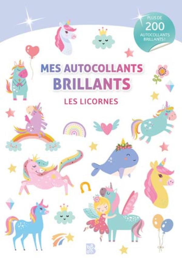 Omslag van Mes autocollants brillants: Les licornes