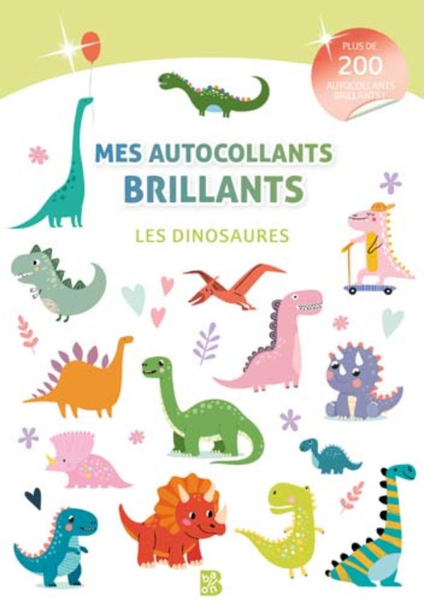 Omslag van Mes autocollants brillants: Les dinosaures