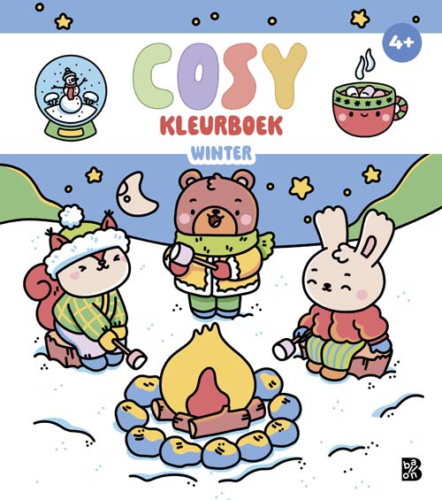 Omslag van Cosy kleurboek: Winter