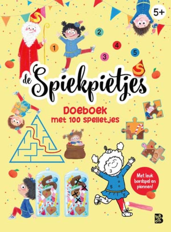 Omslag van De Spiekpietjes: Doeboek met 100 spelletjes